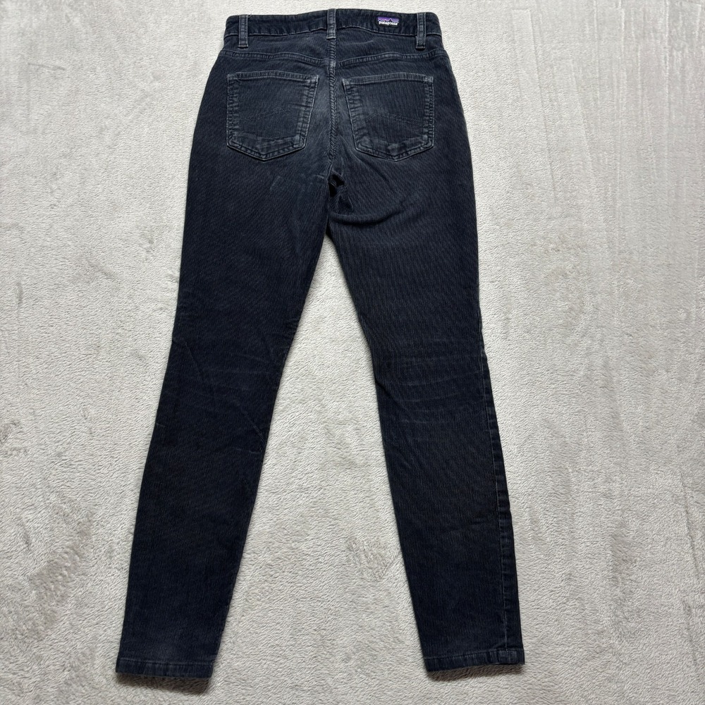 Patagonia Women's Organic Cotton Corduroy Pants Jeans Size 26 Dark Gray STY56915 - Picture 2 of 9